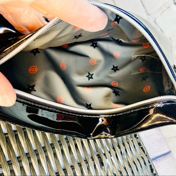 DIOR beauty cosmetic pouch crossbody custom painted - Picture 5 of 9